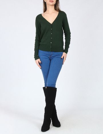 Cardigan Zara, verde