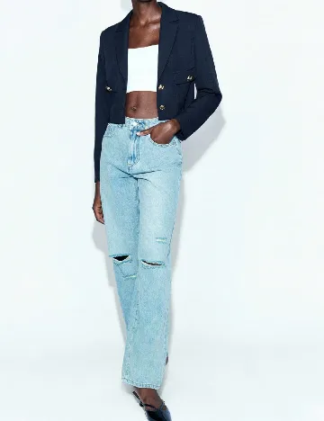 Sacou SHEIN, bleumarin