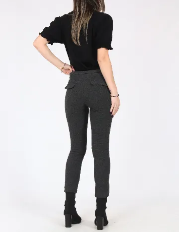 Pantaloni Zara, gri inchis