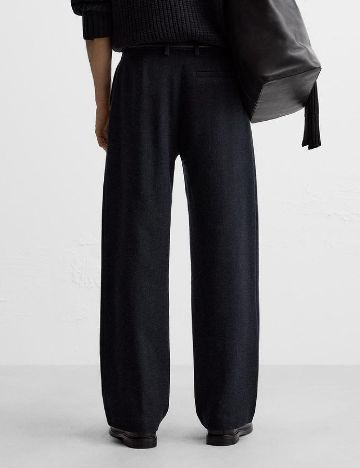 Pantaloni Zara, bleumarin