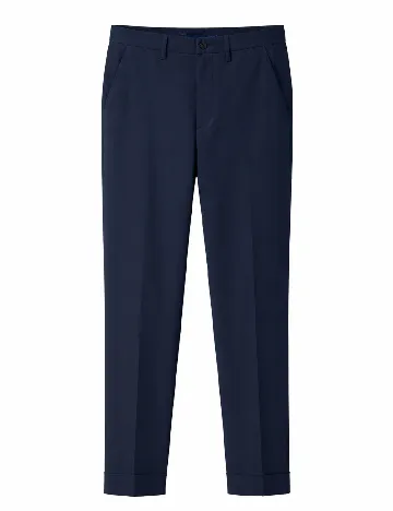 Pantaloni Massimo Dutti, bleumarin