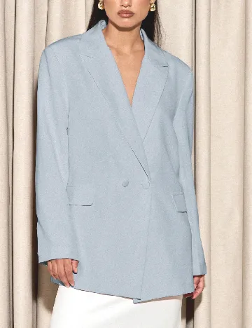 Sacou Oversize AiiRZ, albastru