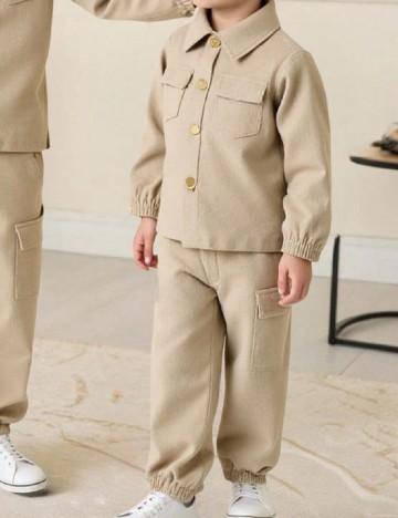 Compleu Shein Kids, bej