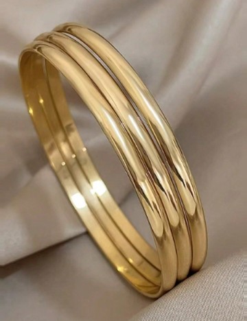 Set Bratari 3 bucati SHEIN, auriu