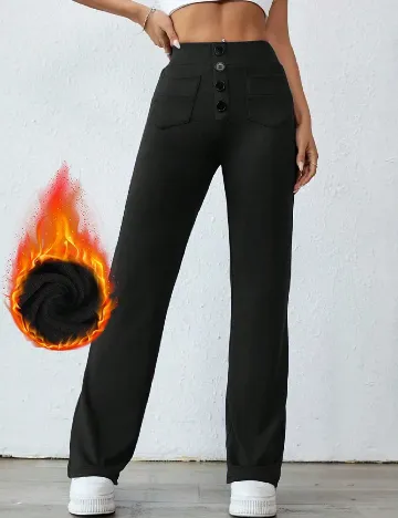 Pantaloni SHEIN, negru