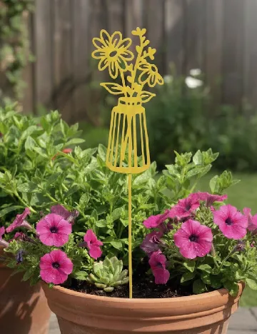 Accesoriu decorativ Glopoll, galben