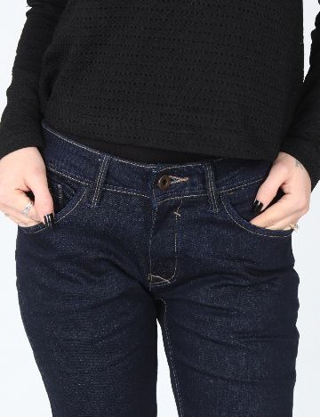 Blugi Bershka, bleumarin