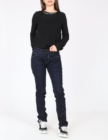 Blugi Bershka, bleumarin