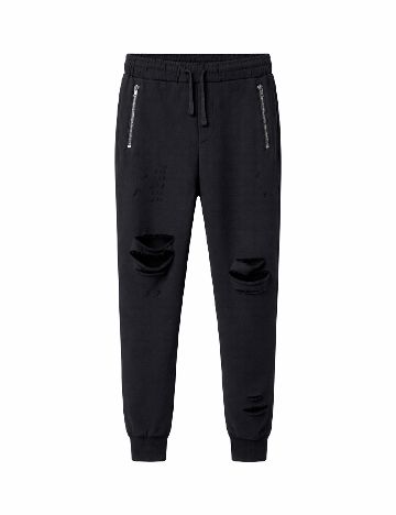 Pantaloni Bershka, negru
