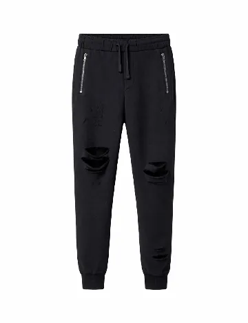 Pantaloni Bershka, negru