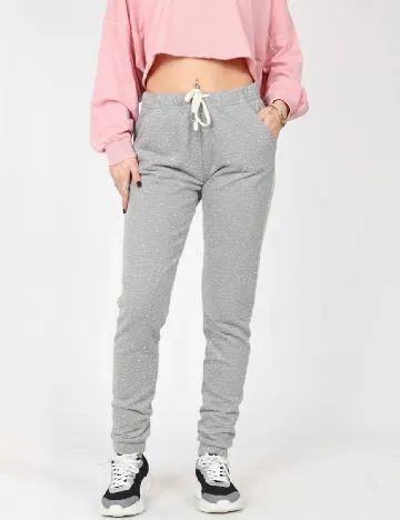 Pantaloni Bershka, gri