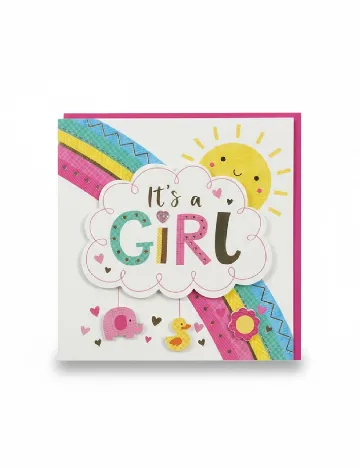 Felicitare, mix culori