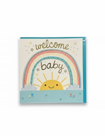 Felicitare, mix culori