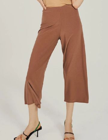 Pantaloni Zara, maro