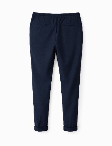 Pantaloni Zara, bleumarin