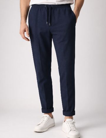 Pantaloni Zara, bleumarin