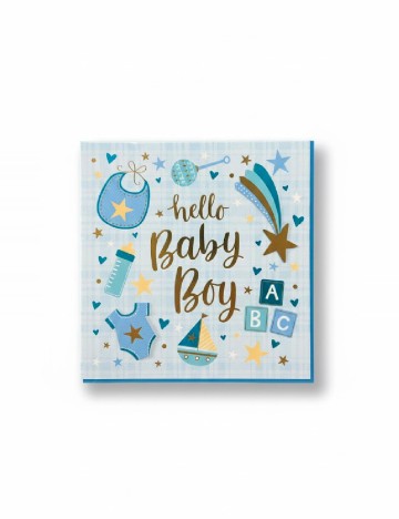 Felicitare, albastru