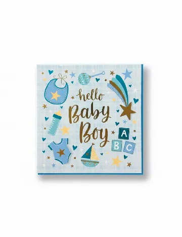 Felicitare, albastru