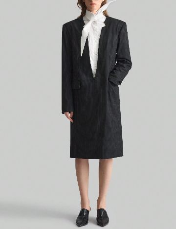 Rochie medie SHEIN, gri inchis