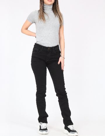 Blugi Bershka, negru