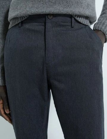 Pantaloni Zara, bleumarin