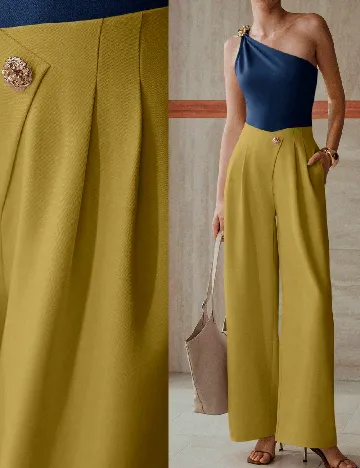 Pantaloni MOTF, kaki