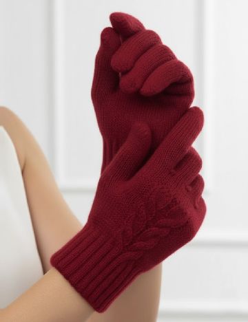 Manusi Bershka, rosu