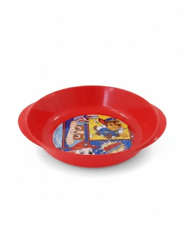 Farfurie de plastic Durabo, rosu