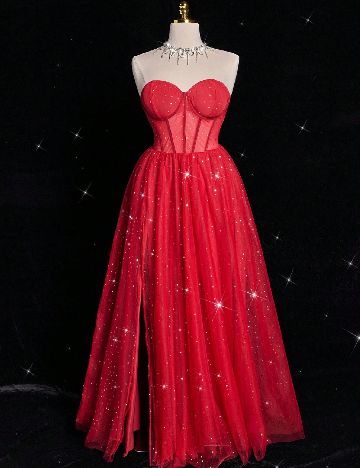 Rochie lunga SHEIN CURVE, rosu