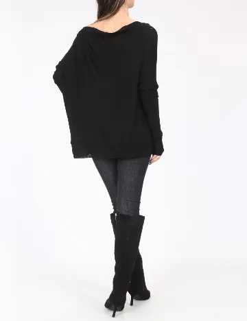 Bluza Oversize Zara, negru