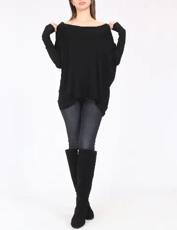 Bluza Oversize Zara, negru