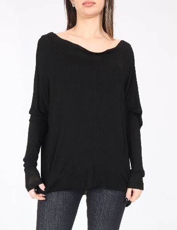 Bluza Oversize Zara, negru