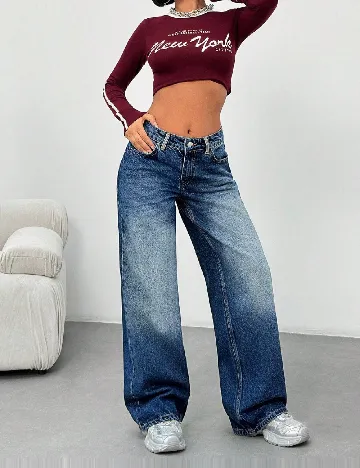 Blugi SHEIN, albastru