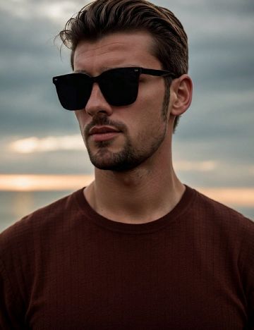 Ochelari de soare SHEIN, negru