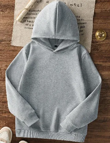 Hanorac Shein Kids, gri