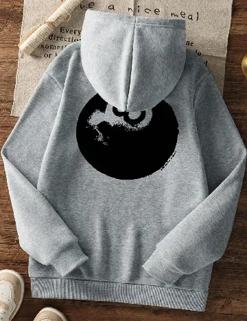 Hanorac Shein Kids, gri