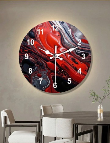 Ceas de perete SHEIN, mix culori