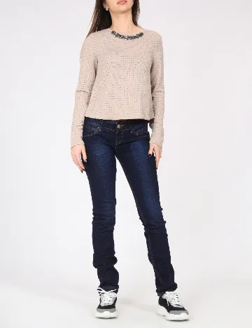 Blugi Bershka, albastru