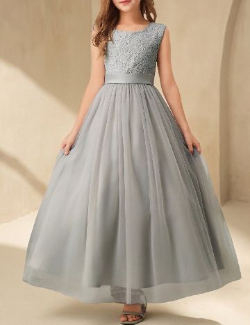 Rochie Shein Kids, gri