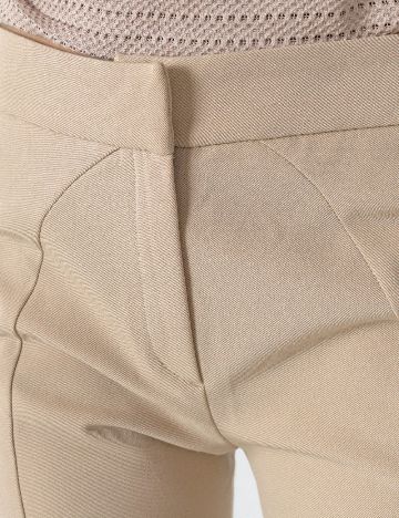 Pantaloni Uterqüe, crem