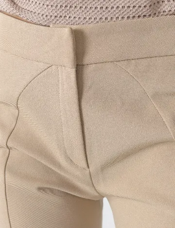 Pantaloni Uterqüe, crem