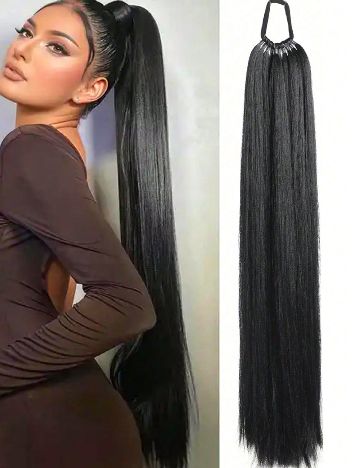 Extensie de par SHEIN, negru