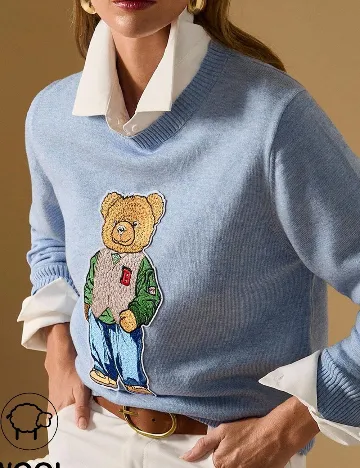 Bluza SHEIN, albastru