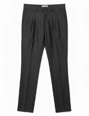 Pantaloni Pull&Bear, gri