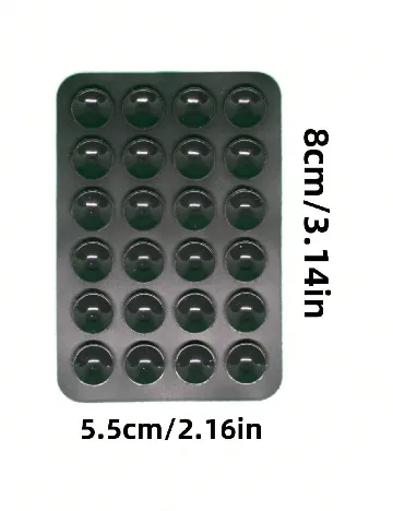 Suport cu ventuze pentru telefon SHEIN, negru