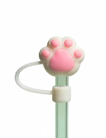 Set accesorii pentru pai 2 bucati SHEIN, alb