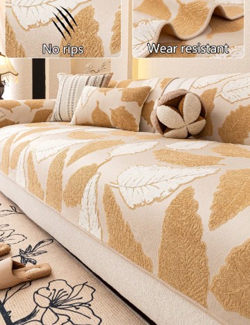 Husa pentru canapea SHEIN, crem