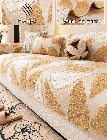 Husa pentru canapea SHEIN, crem