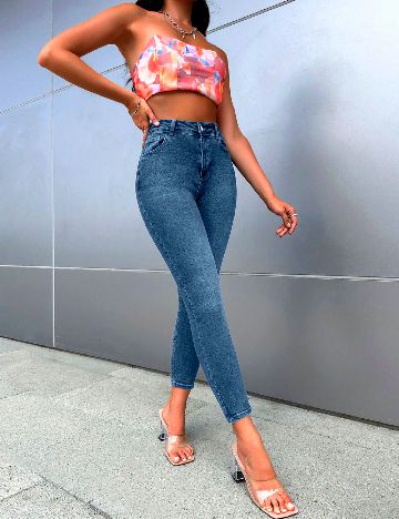 Blugi SHEIN, bleumarin