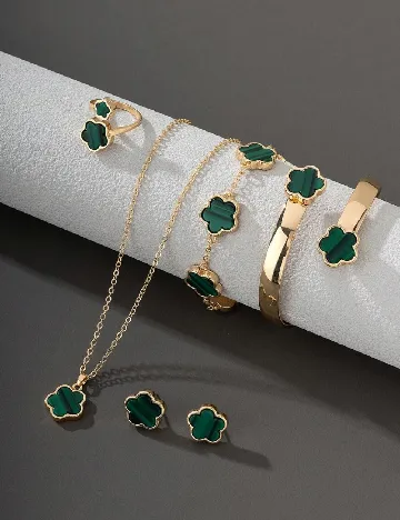 Set bijuterii SHEIN, auriu